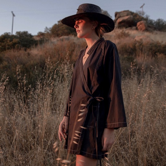 WINSOME + wel multi-wear Wrap Dress/Jacket/Robe, One Size - Picture 4 of 9